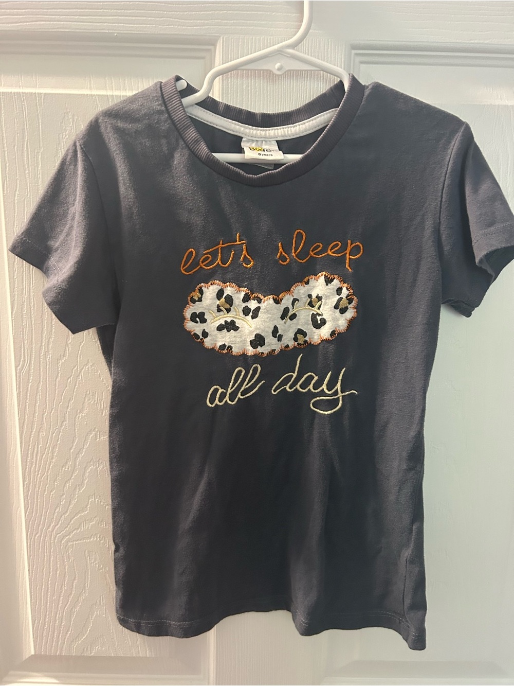 Mini Boden Set of 2 'Let's Sleep All Day' Short Sleeve Tee - size 8 years